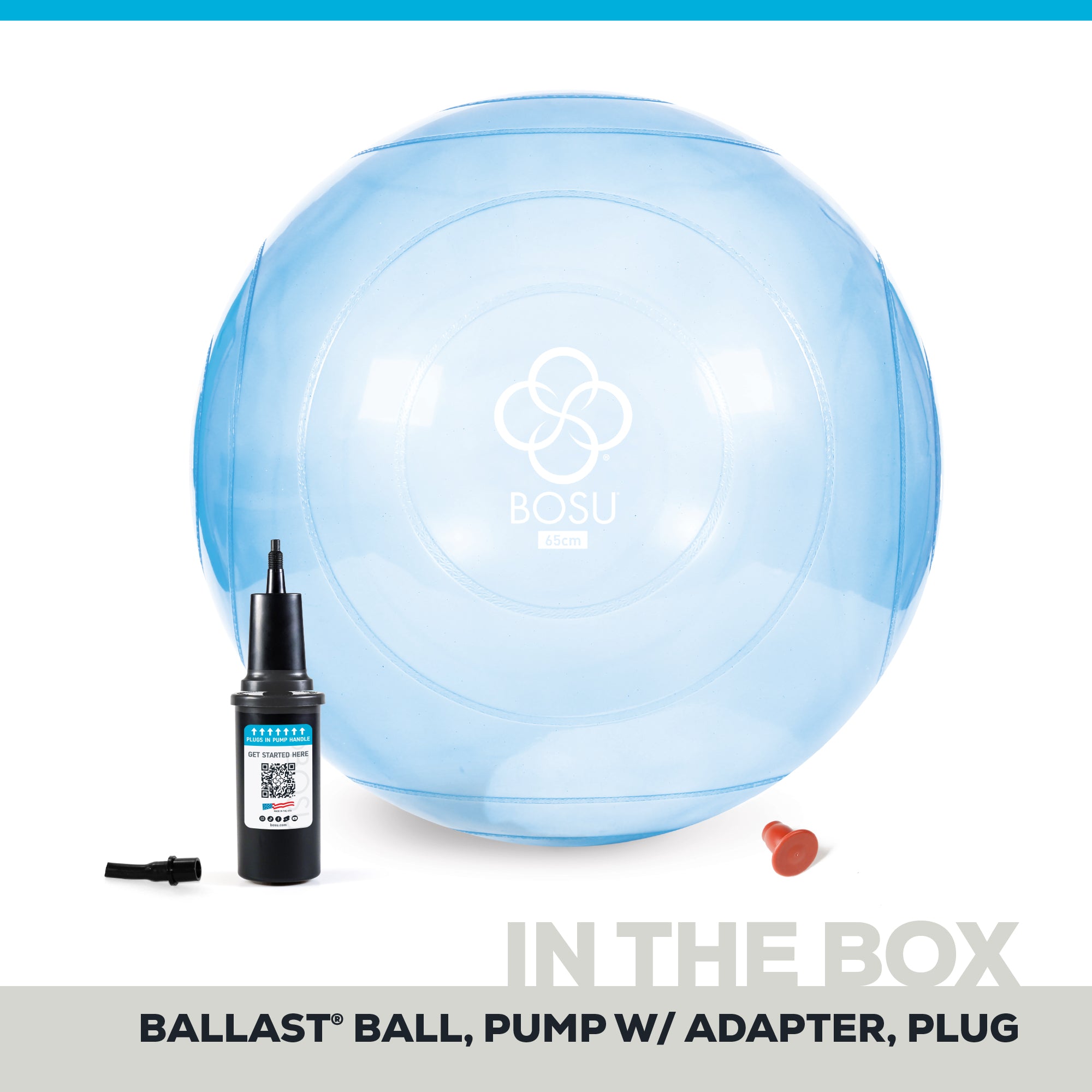 bosu-ballast-ball-65cm-palla-fitness-zavorrata image 4