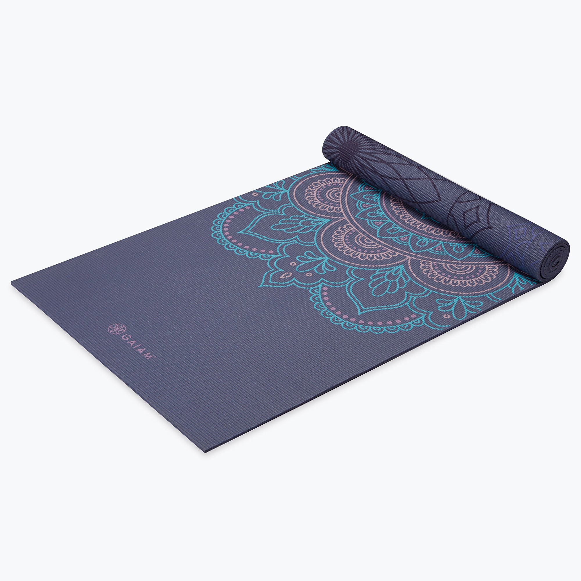 gaiam-premium-reversible-purple-illusion-tappetino-yoga-6mm image 4