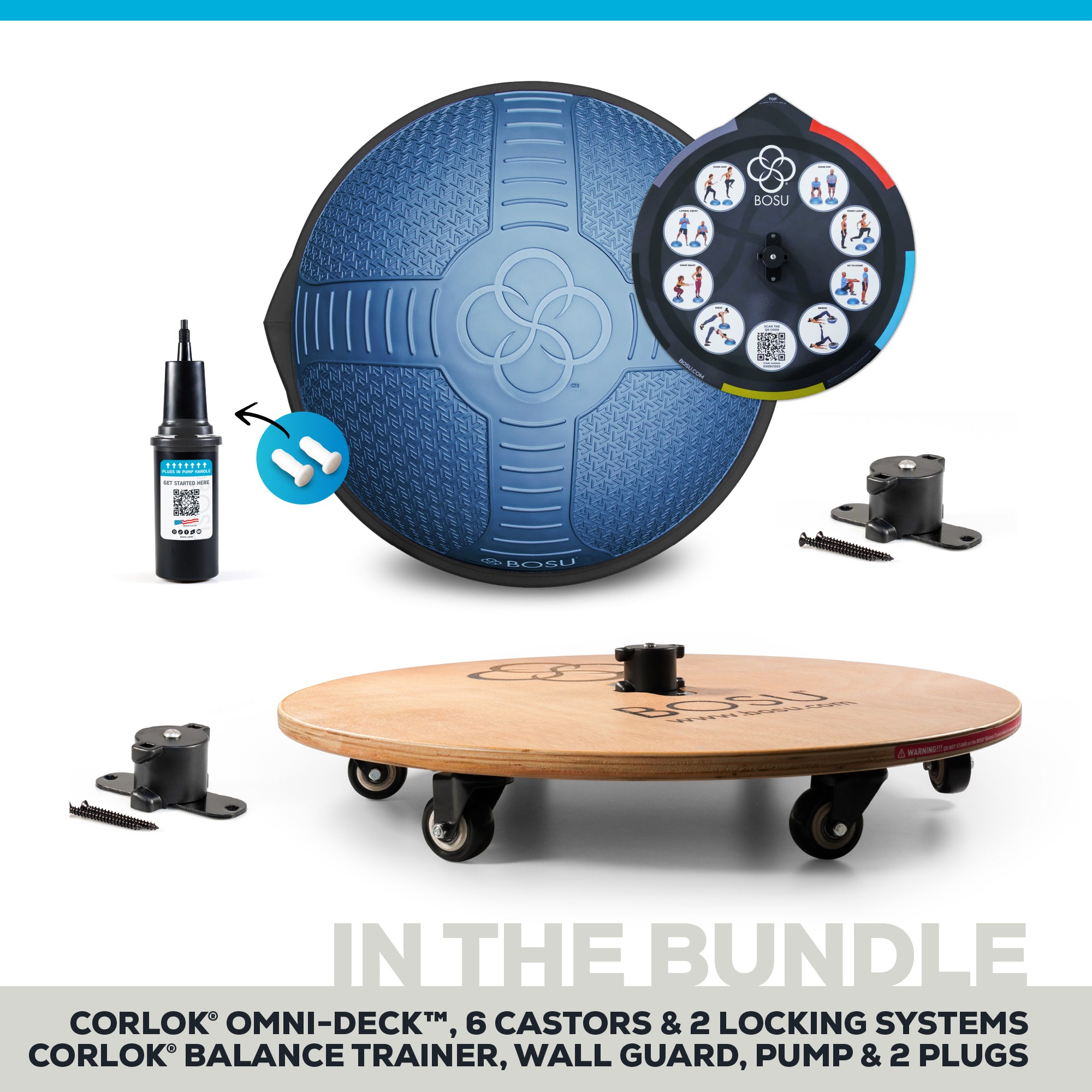 bosu-corlok-nexgen-home-balance-trainer-omni-deck-bundle image 3