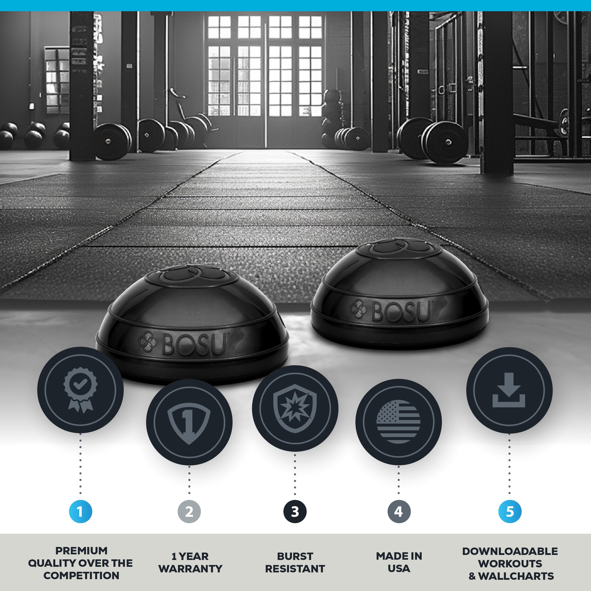 bosu-balance-pods-coppia-cuscinetti-equilibrio-6-5 image 2