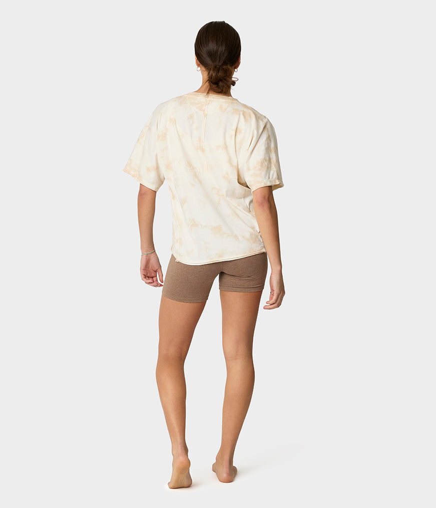 manduka-connection-maglietta-donna-cotone-biologico-cropped image 3