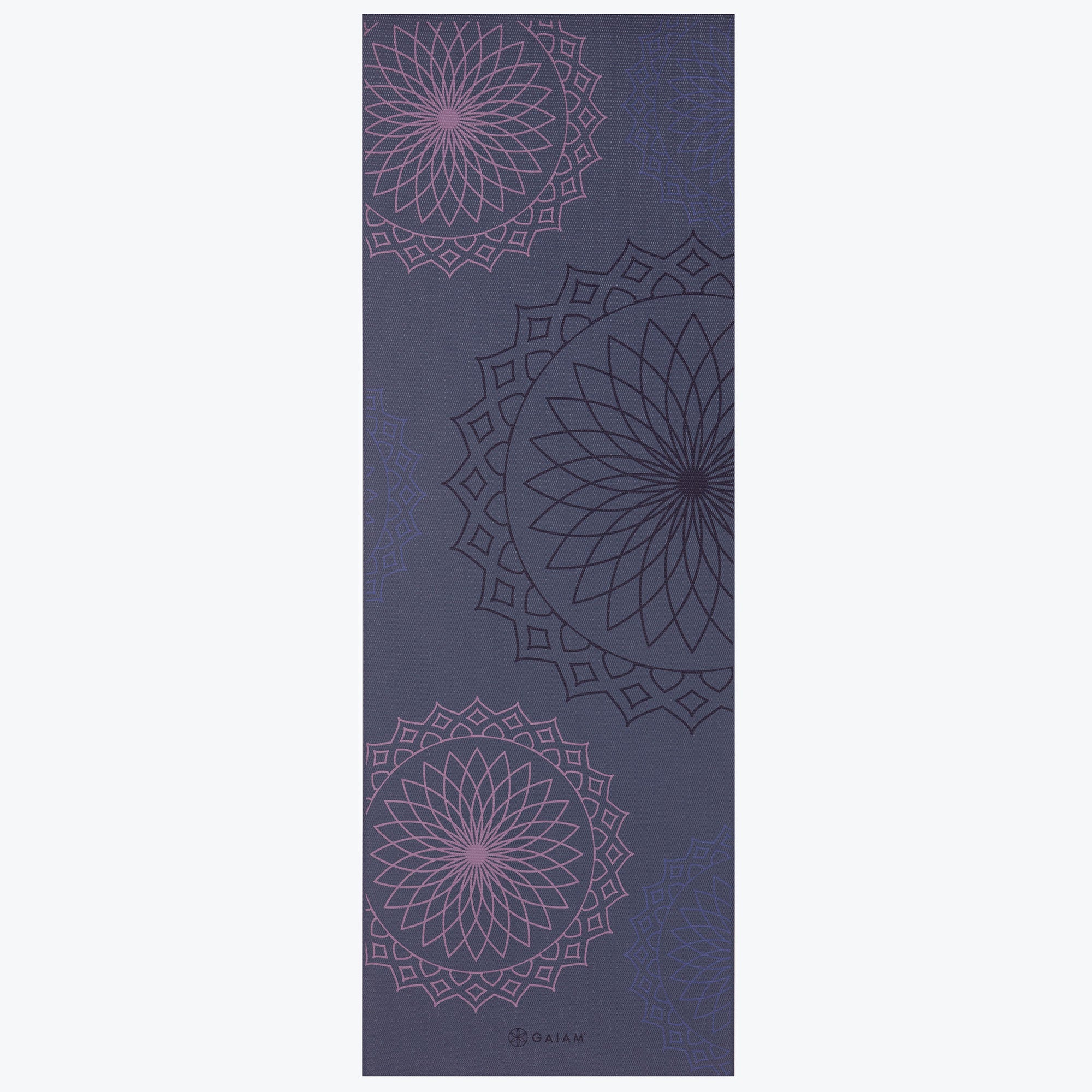 gaiam-premium-reversible-purple-illusion-tappetino-yoga-6mm image 6