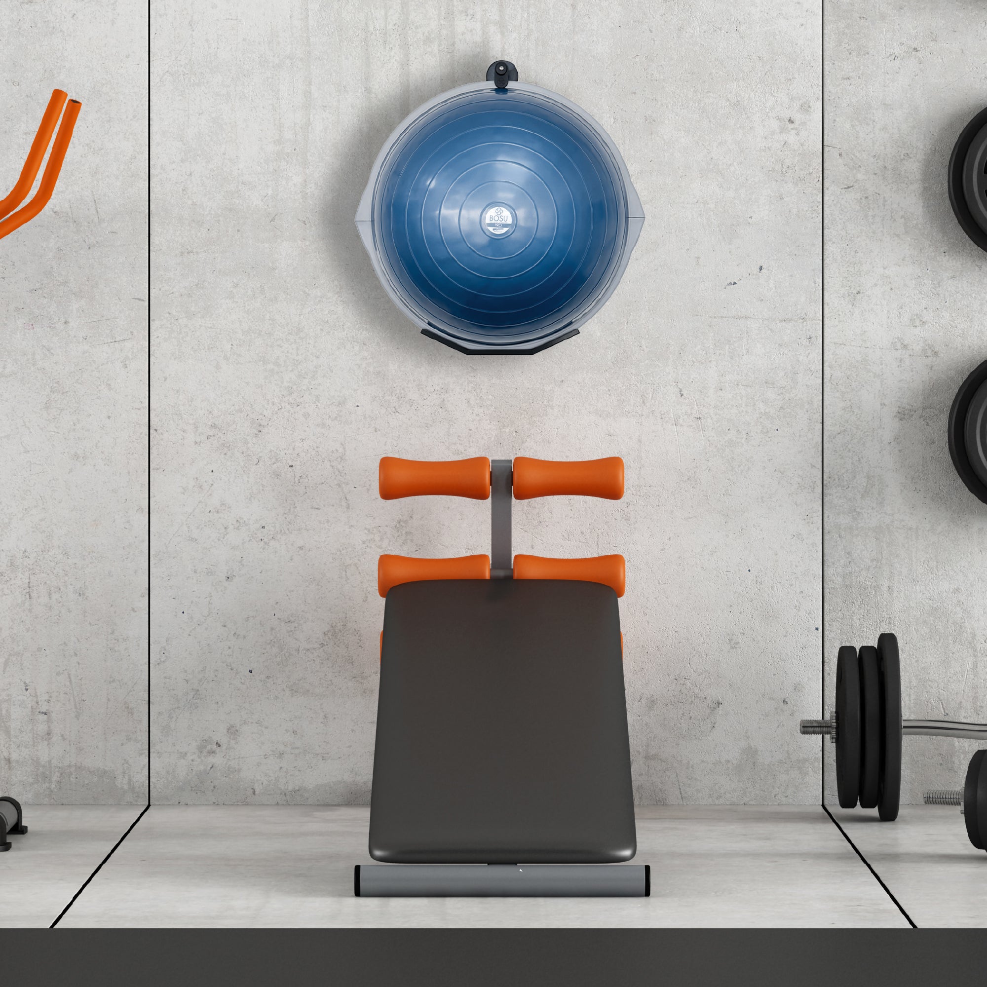 bosu-single-storage-wall-bracket-in-acciaio-per-balance-trainer image 8