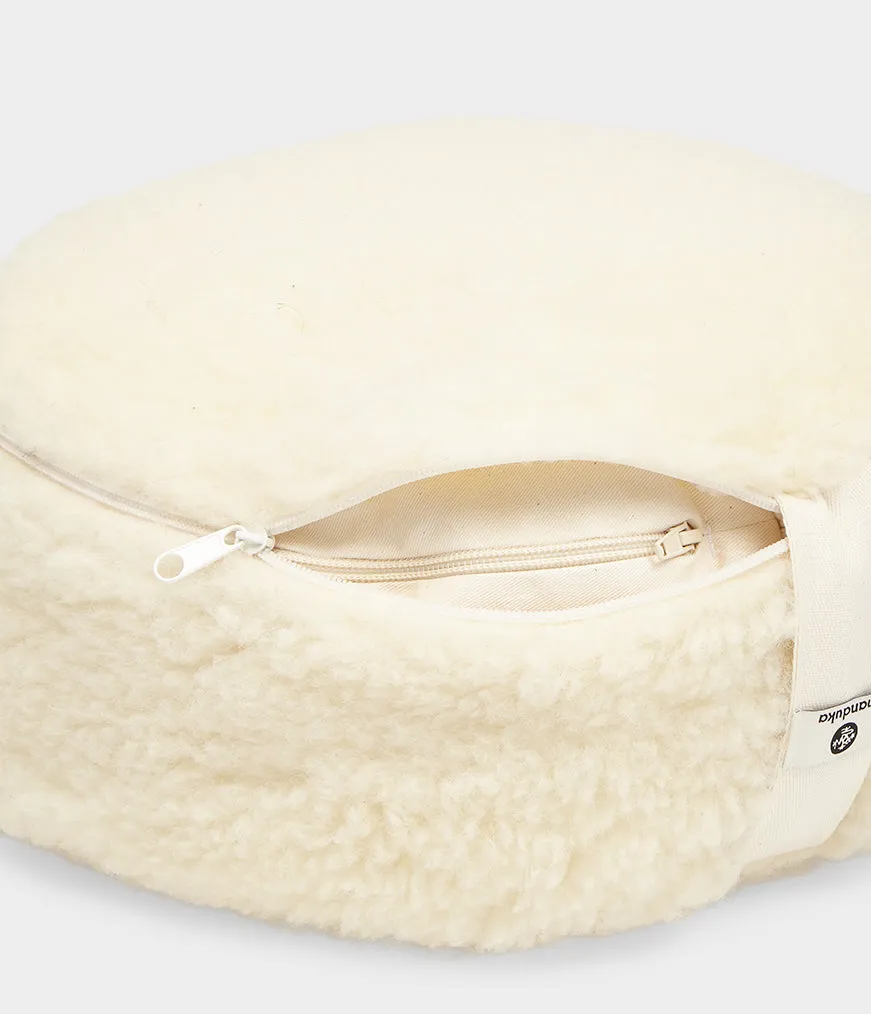 manduka-fodera-cuscino-meditazione-lana-nz-100 image 1