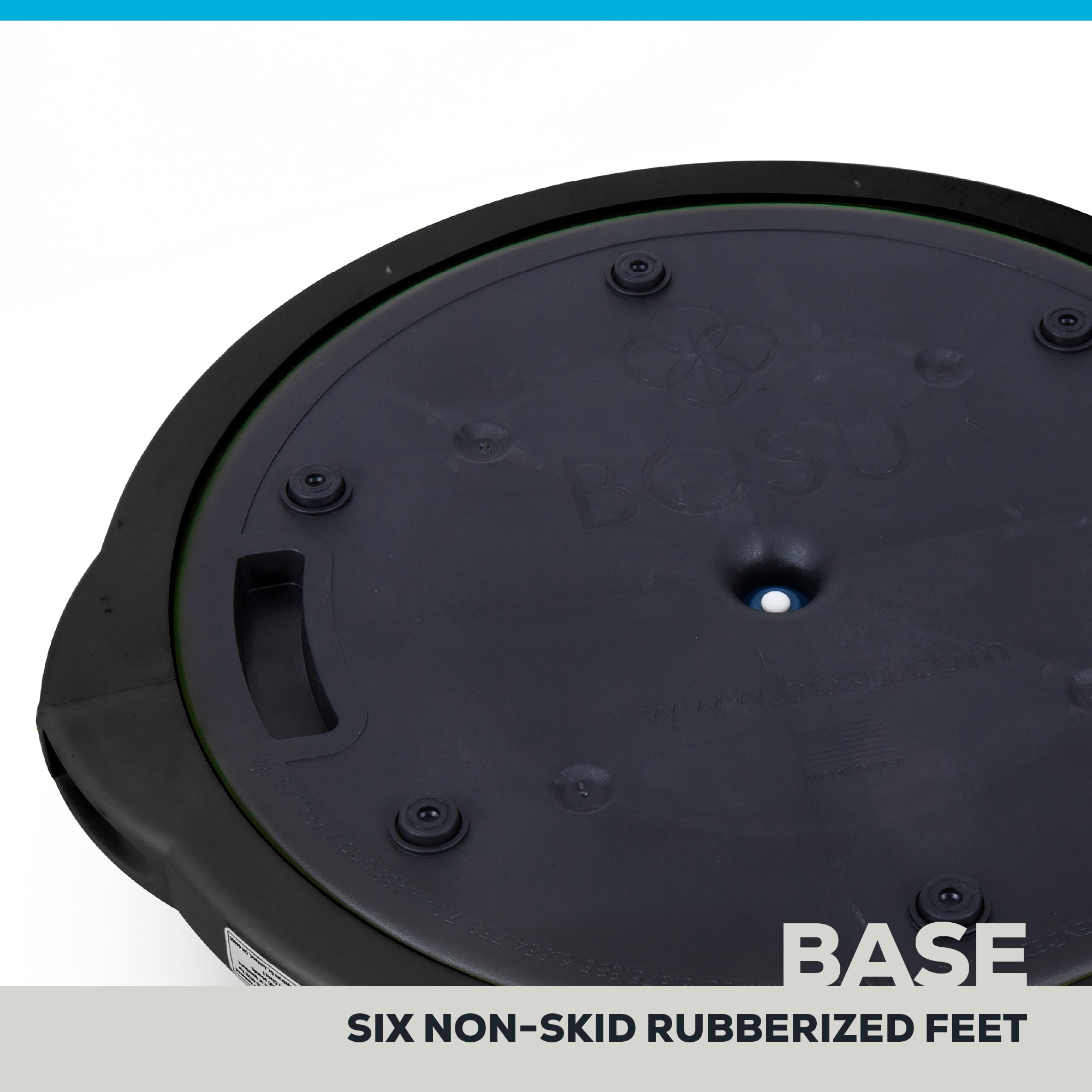 bosu-sport-balance-trainer-50cm-compatto-da-viaggio image 7