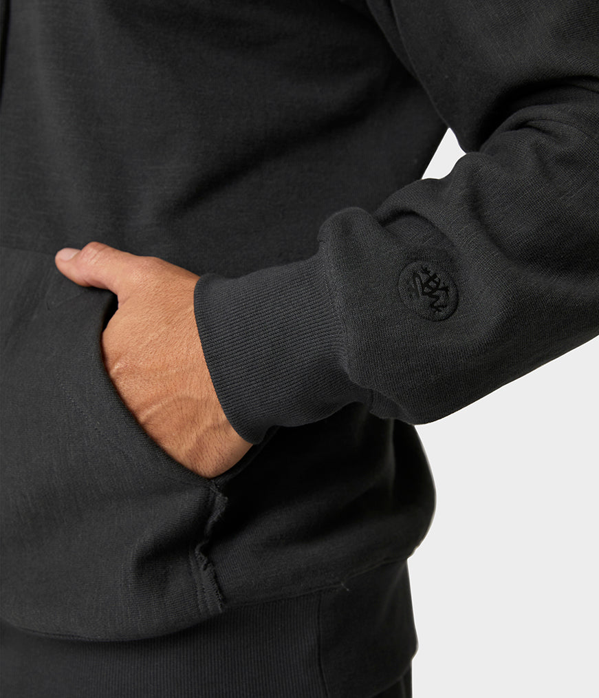 manduka-cas-felpa-con-cappuccio-da-uomo-in-canapa-e-cotone-bio image 4