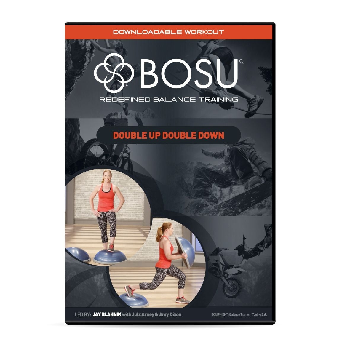 bosu-double-up-double-down-programma-download-con-2-balance-trainer image 1
