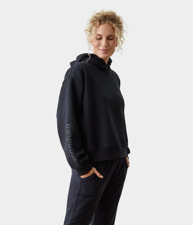 manduka-half-moon-felpa-con-cappuccio-donna image 1