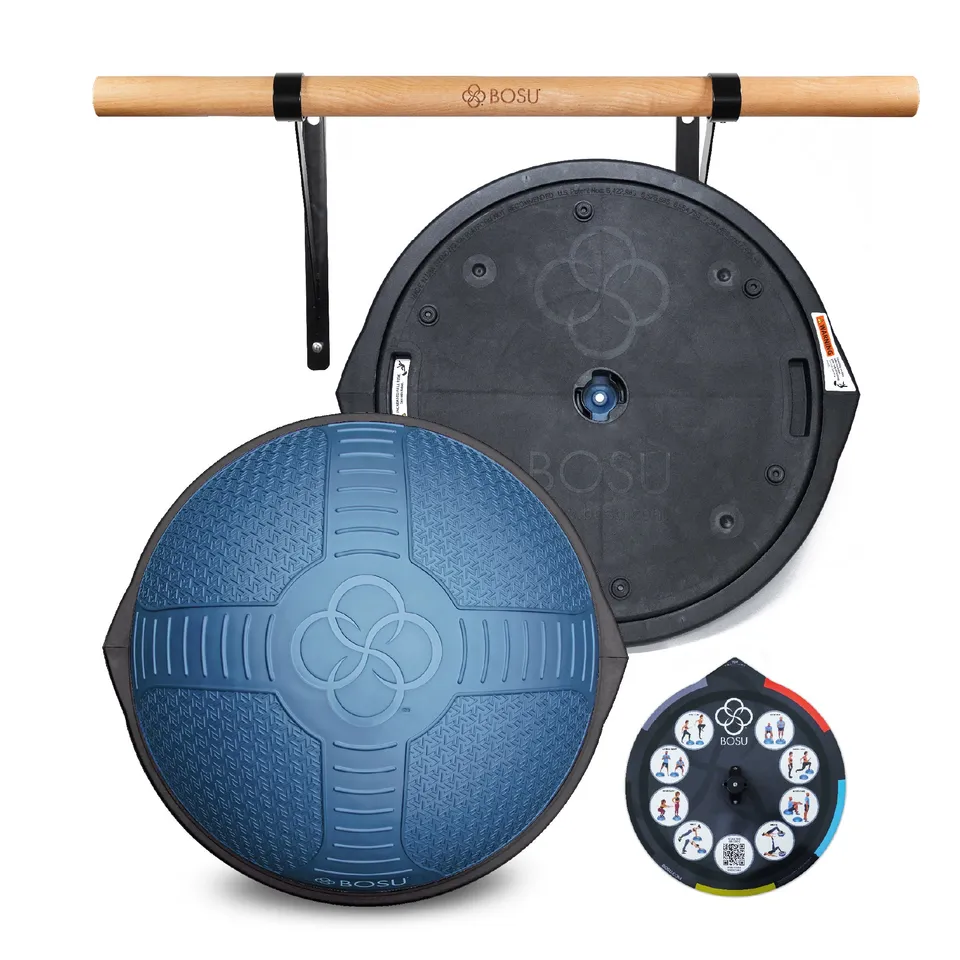bosu-corlok-nexgen-home-balance-trainer-balance-bar-bundle image 1