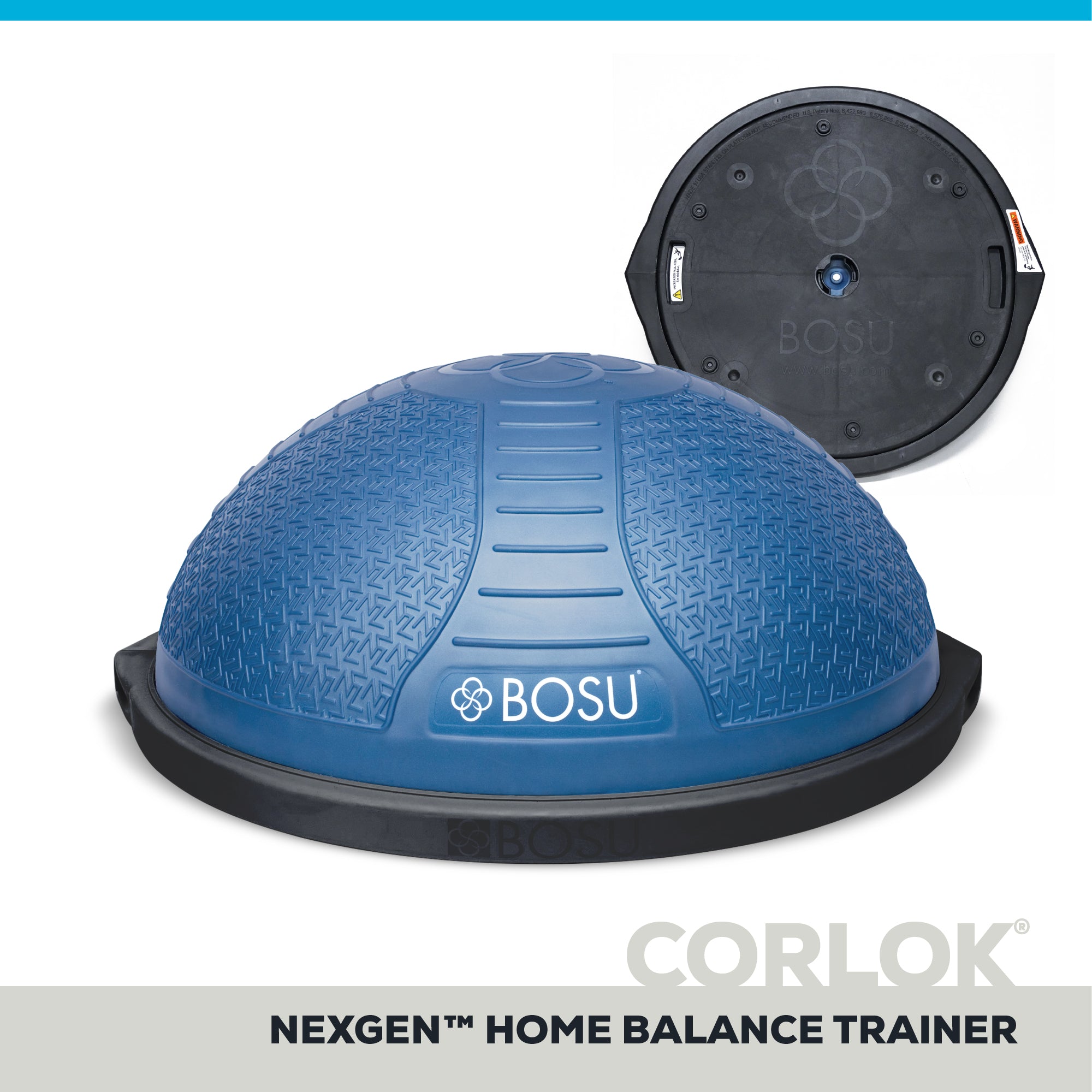 bosu-corlok-nexgen-home-balance-trainer-wedge-bundle image 4