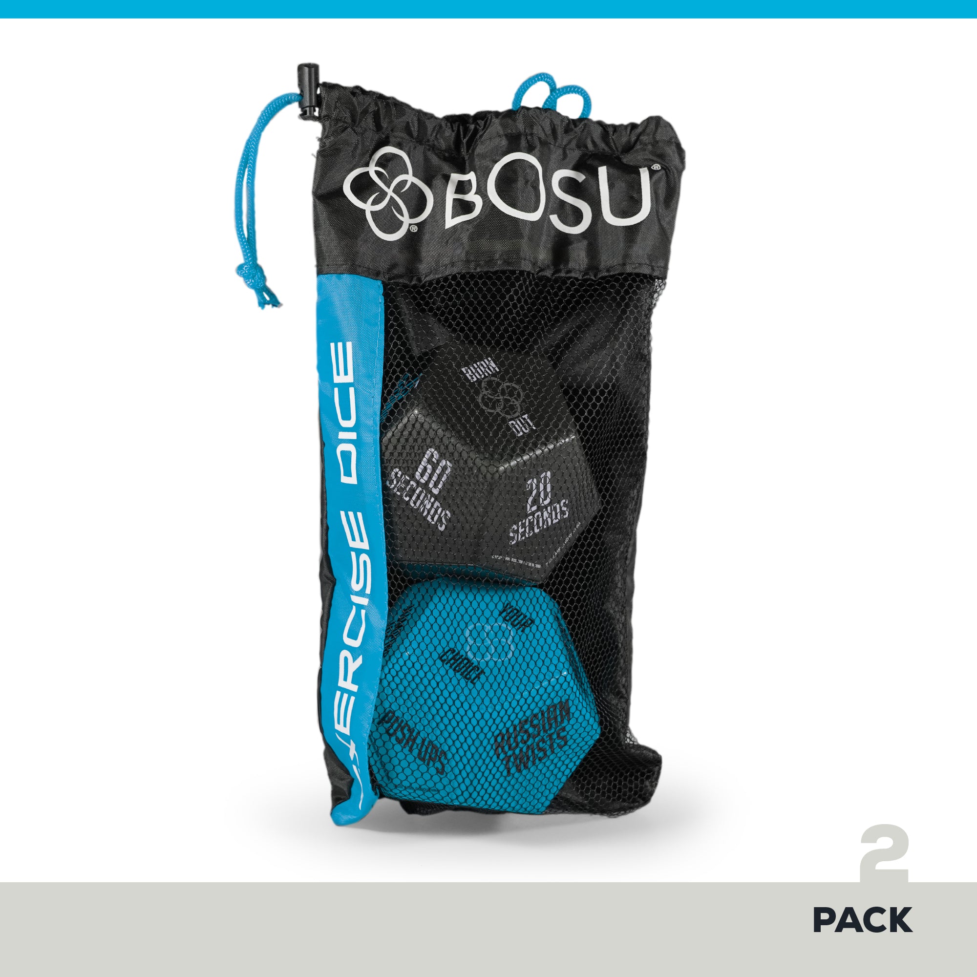 bosu-exercise-dice-set-2-dadi-12-facce-in-schiuma-con-borsa image 5