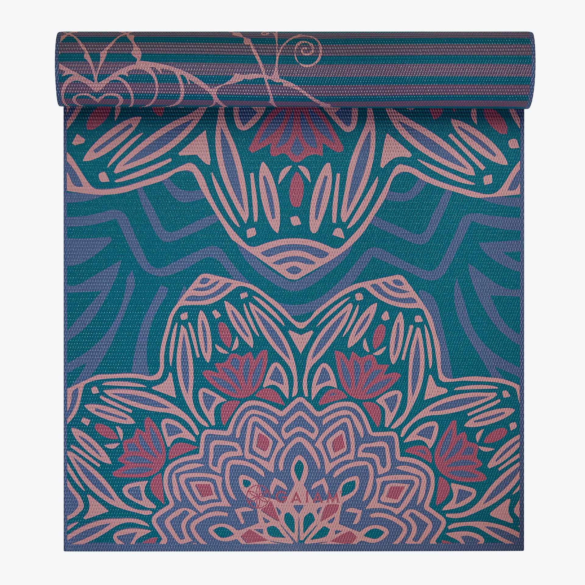 gaiam-premium-reversible-jade-salutation-yoga-mat-6mm image 1