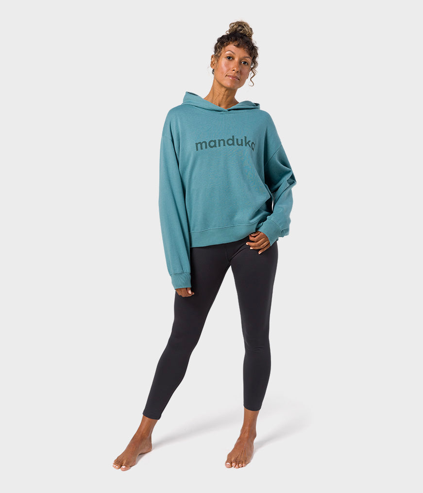 manduka-yin-felpa-con-cappuccio-donna-oversize image 4